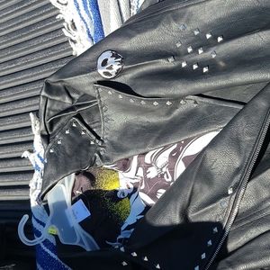 Faux leather Disney jacket